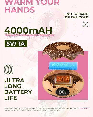 Hand Warmers Rechargeable, Magnetic Electric Hand Warmers 2 Pack, 3 Heat Settings, 5000mAh Reusable Portable Pocket Heater for Raynaud's, Golf,Camping,Hunting, Stocking Stuffers in Saudi Arabia