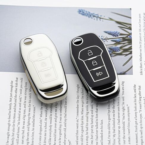 Key Fob Cover Fit for Ford F150 F250 F350 3 button Edge Explorer Ranger Escape Maverick in Saudi Arabia