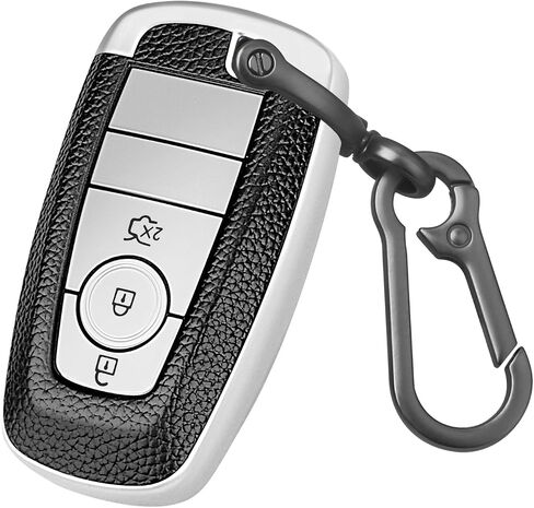 QBUC for Ford Key Fob Cover, Soft TPU Key Protection Case Compatible with Ford Explorer Escape Expedition Edge Fusion F150 F250 F350 F450 F550 Ranger Mustang (Blue, 5 Button) in Saudi Arabia