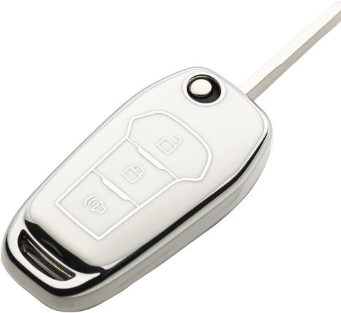 Key Fob Cover Fit for Ford F150 F250 F350 3 button Edge Explorer Ranger Escape Maverick in Saudi Arabia
