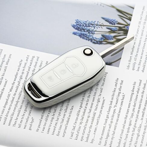 Key Fob Cover Fit for Ford F150 F250 F350 3 button Edge Explorer Ranger Escape Maverick in Saudi Arabia