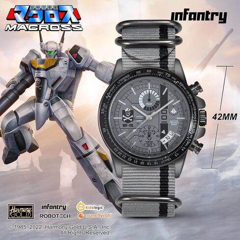 Robotech Macross 40th Anniversary Blind Box Exclusive Wrist Watch 2022, Bulk Boxes Watches Popular Collectible Art Creative Gift, for Christmas Birthday Party Holiday in Saudi Arabia