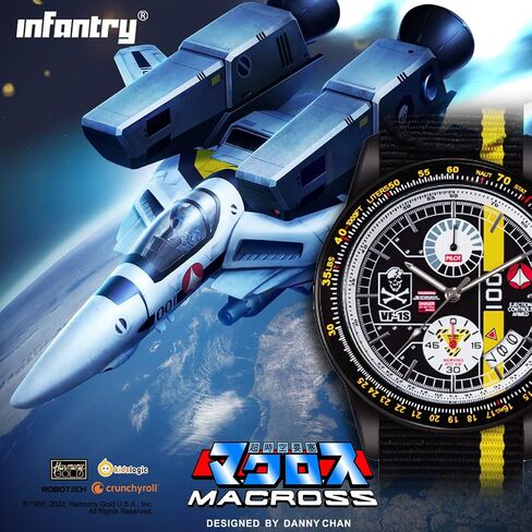 Robotech Macross 40th Anniversary Blind Box Exclusive Wrist Watch 2022, Bulk Boxes Watches Popular Collectible Art Creative Gift, for Christmas Birthday Party Holiday in Saudi Arabia