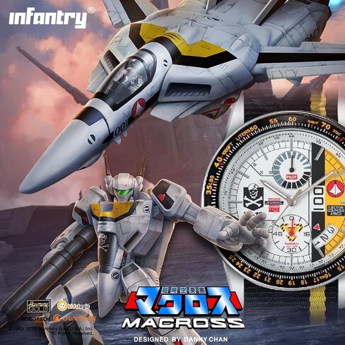 Robotech Macross 40th Anniversary Blind Box Exclusive Wrist Watch 2022, Bulk Boxes Watches Popular Collectible Art Creative Gift, for Christmas Birthday Party Holiday in Saudi Arabia