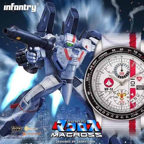 Robotech Macross 40th Anniversary Blind Box Exclusive Wrist Watch 2022, Bulk Boxes Watches Popular Collectible Art Creative Gift, for Christmas Birthday Party Holiday in Saudi Arabia
