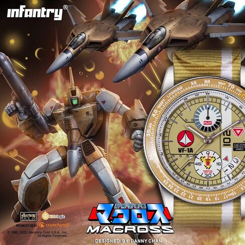 Robotech Macross 40th Anniversary Blind Box Exclusive Wrist Watch 2022, Bulk Boxes Watches Popular Collectible Art Creative Gift, for Christmas Birthday Party Holiday in Saudi Arabia