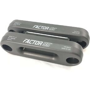 Factor 55 Aluminium Fairlead (UTV/ATV Hawe 6" Bolt Mount Spacing)