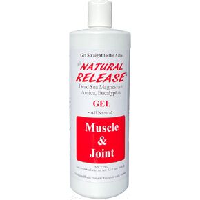 Natural Release Muscle Gel Treatment - Horse Liniment for Sore Muscles, Joint Pain, and Tendons - Easy to Use, Fast Acting, Alcohol & Menthol Free (32 oz)