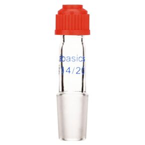 Labasics Thermometer Inlet Adapter with 14/20 Inner Joint, 80mm Height, for Distillation Apparatus (14/20 Joint)