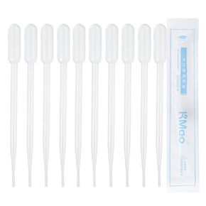 PATIKIL 5ml Pipettes Dropper, 20pcs Plastic Pipettes Disposable Pipette Transfer Pipette Calibrated Plastic Eye Dropper with Scale for Science Laboratory Resin DIY Crafts Art Makeup Oil