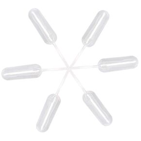 100 Pcs 4ml Clear Plastic Pipettes Disposable Liquid Dropper Pipettes Squeeze Transfer Pipettes Liquid Injector for Strawberry Cupcakes, Chocolate and Ice Cream