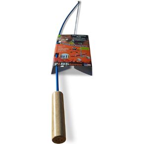 Firebuggz Hot Dog Roasting Stick - Campfire Fishing Pole Marshmallow Roaster & Smore Stick