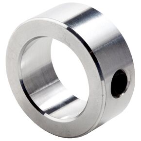 Climax Metals C-087-A Aluminum Set Screw Collar, 7/8" Bore, 1-1/2" Outside Diameter, 9/16" Width, 5/16"-18 x 5/16" Set Screw