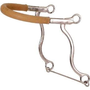 Tough 1 Kelly Silver Star Hackamore with Rubber Tubing