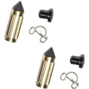 Raisman Needle & Seat Kit Compatible with Honda 16011-ZV4-005 (2-Pack)