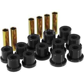 Prothane 81-87 GM Rear Spring & Shackle Bushings (w/ 1 3/8in Bushings) - Black