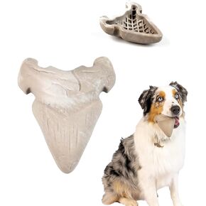 Hyper Pet Fossil Durable Dog Slow Feeder, Chew Toy, Interactive Toys (Bacon Flavored Long Lasting Durable Dog Chew Toy for Aggressive Chewers) Claw + Tooth-2 PK - for All Breeds in Kuwait