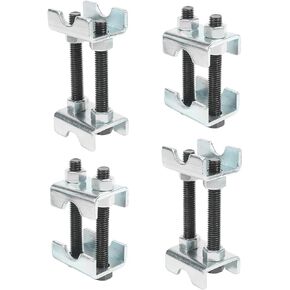 bylikeho 4PCS Coil Spring Spacer,Coil Spring Compressor,Automotive Tool Coil Spring Compressor Tool,Car Accessories 2-Way Adjustable Lift Or Lower Spring Spacer,Coil Spring Struts Tool for Car Truck