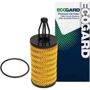 ECOGARD X10001 Premium Cartridge Engine Oil Filter for Conventional Oil Fits Mercedes-Benz E350 3.5L 2012-2016, GLE350 3.5L 2016-2018, ML350 3.5L 2012-2015, GLK350 3.5L 2013-2015