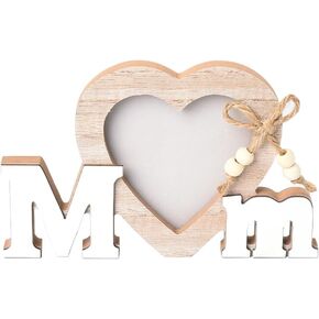 I Love You Dad Picture Frame Gifts for Dad Christmas Birthday Gifts from Daughter Son Daddy Gifts for Father Wood Dad Photo Frame 3.5×3.5 for Home Decor Tabletop Frames