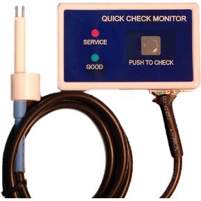 HM Digital QC-1 Quick Check TDS/Conductivity Push-to-Test Monitor with Set Points, +/- 3% Accuracy
