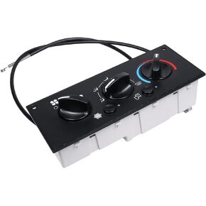 Climate Control Module Kenworth Heavy Duty Climate Control Panel Compatible with Kenworth C500 T300 T600A T800 W900 2002-2006 Replaces# 599-5511 F21-1007-1 F21-1025-100 F21-1025-110 F21-1032-100