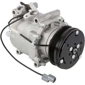 AC Compressor & A/C Clutch For Honda CR-V Civic & Del Sol - BuyAutoParts 60-01457NA NEW