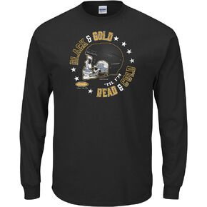 Pittsburgh Hockey Fans. Black and Gold 'Till I'm Dead and Cold. Black T-Shirt (Sm-5X)