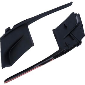 Windshield Wiper Cowl Cover(1Pair). Replaces Part #5386608020, 5386708020.Wiper Cowl Trim Panel Side Fender Hood End Caps.Fit for 2011-2020 Toyota Sienna.