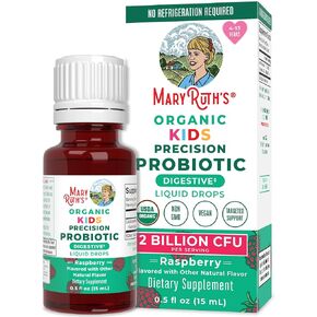 Baby Probiotic Drops by MaryRuth's | Liquid Precision Probiotics for Digestive Health | Colic Calm Baby Gas Drops | Occasional Colic Baby Relief | USDA Organic | Vegan | Baby Essentials| 30 Servings