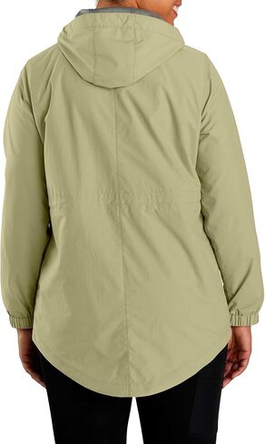 معطف Carhartt النسائي Rain Defender خفيف الوزن بمقاس مريح، طين مجفف، 3X US in Saudi Arabia