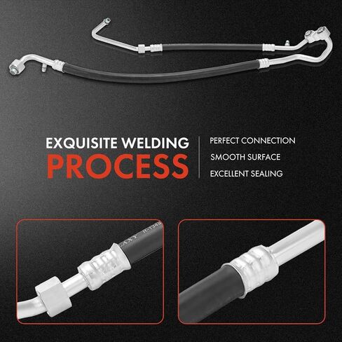مجموعة خرطوم الشفط والتفريغ A-Premium متوافقة مع شيفروليه C1500/C2500/C3500 1993، K1500 1993، K2500 1993، K3500 1993 وGMC C1500 1993، C2500 1993، K1500/K2500 1993، 5.0L 5 .7 لتر in Saudi Arabia