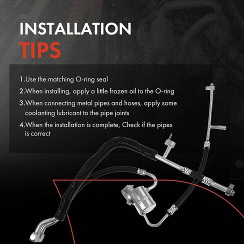 A-Premium A/C Suction and Discharge Line Hose Assembly Compatible with Ford Expedition 1997-2002, Lincoln Navigator 1998-2002, 4.6L 5.4L in Saudi Arabia