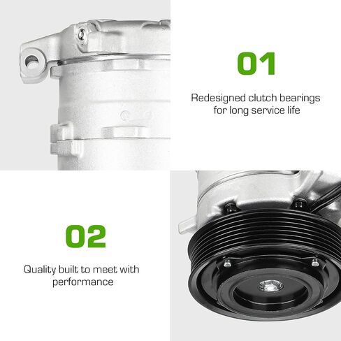A/C كومبرسور لتكييف السيارة مخلب صالح لهوندا للعنصر 2.4L 2003-2011 03 04 05 06 07 08 09 10 11 in Saudi Arabia