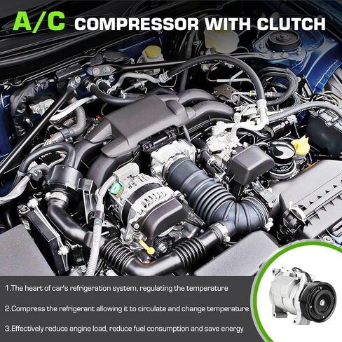 A/C كومبرسور لتكييف السيارة مخلب صالح لهوندا للعنصر 2.4L 2003-2011 03 04 05 06 07 08 09 10 11 in Saudi Arabia