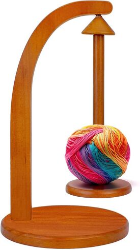 حامل غزل سويفتبويو للحياكة والكروشيه، غزل غزل خشبي مع دوران مغناطيسي سلس، هدية مثالية لمحبي الحياكة in Kuwait