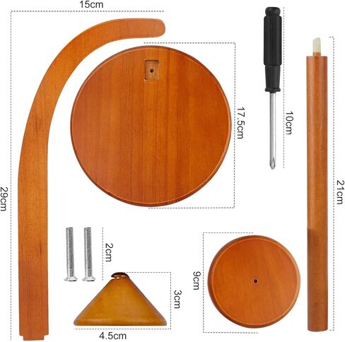 حامل غزل سويفتبويو للحياكة والكروشيه، غزل غزل خشبي مع دوران مغناطيسي سلس، هدية مثالية لمحبي الحياكة in Kuwait