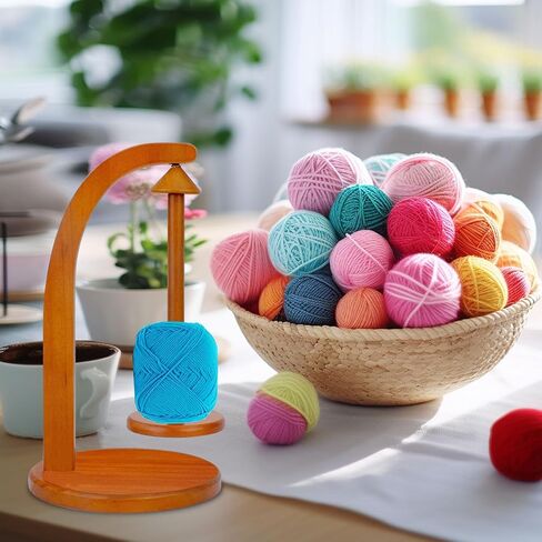 حامل غزل سويفتبويو للحياكة والكروشيه، غزل غزل خشبي مع دوران مغناطيسي سلس، هدية مثالية لمحبي الحياكة in Kuwait