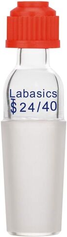 Labasics Thermometer Inlet Adapter with 14/20 Inner Joint, 80mm Height, for Distillation Apparatus (14/20 Joint) in Saudi Arabia