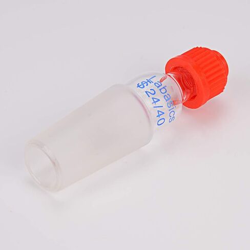 Labasics Thermometer Inlet Adapter with 14/20 Inner Joint, 80mm Height, for Distillation Apparatus (14/20 Joint) in Saudi Arabia