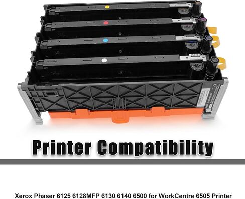 ValueColor 4 Pack Compatible 676K05360 High Yield Imaging Unit Replacement for Xerox Phaser 6125 6128MFP 6130 6140 6500 for WorkCentre 6505 Printer in Saudi Arabia