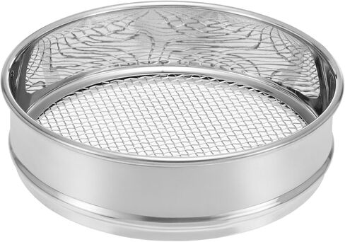 PATIKIL 20 Mesh Lab Sieve, 8" Diameter Test Sieve 304 Stainless Steel Wire Cloth (0.9mm) for Industrial Laboratory in Kuwait