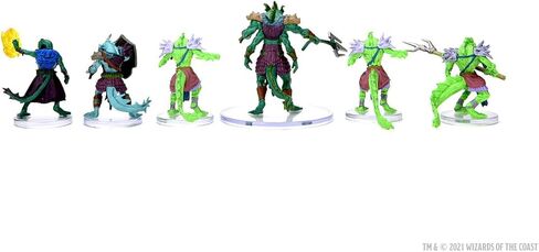 أيقونات D&D للعوالم: Kobold Warband | WizKids منضدية آر بي جي المنمنمات in Kuwait