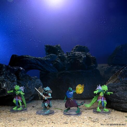 أيقونات D&D للعوالم: Kobold Warband | WizKids منضدية آر بي جي المنمنمات in Kuwait