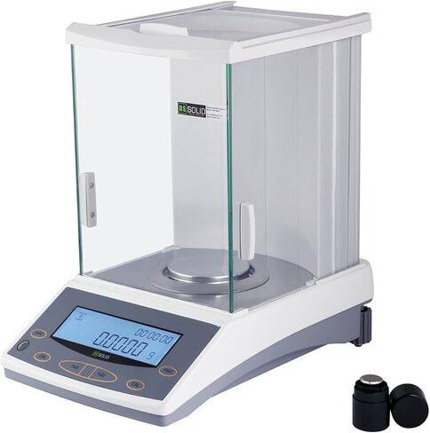 U.S. Solid 300g x 0.1mg 0.0001g Digital Analytical Balance Lab Precision Scale in Saudi Arabia