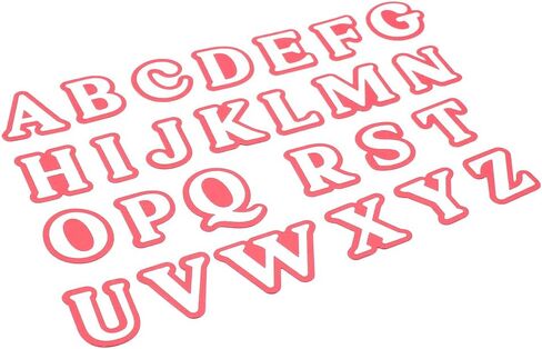KSCRAFT كبير الأبجدية والأرقام شاكر المعادن قطع يموت الإستنسل DIY بها بنفسك سكرابوكينغ/ألبوم صور النقش الزخرفية DIY بها بنفسك ورقة بطاقات in Saudi Arabia