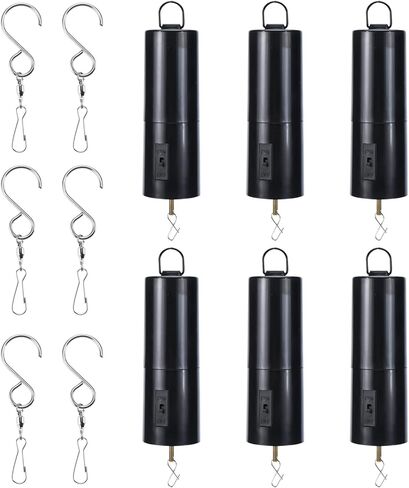 Yaegoo 6 حزمة محرك دوار الرياح، محرك دوار للرياح مع خطافات دوارة معلقة، محرك دوار صغير للعرض المعلق لدوار الرياح وأجراس الرياح in Kuwait