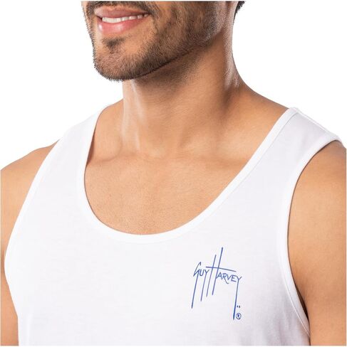 Guy Harvey Men's Fish Collection Graphic Tank Top in Kuwait