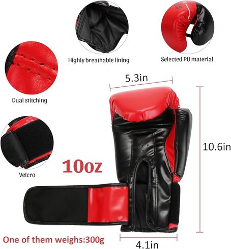 مجموعة قفازات الملاكمة للشباب من PiscatorZone، مجموعة قفازات الملاكمة وقفازات الملاكمة للأطفال، قفازات الملاكمة الرياضية، وسادات الملاكمة، مجموعة معدات الملاكمة للأطفال لفنون القتال المختلطة، الكاراتيه، التايكوندو، الملاكمة التايلاندية in Kuwait