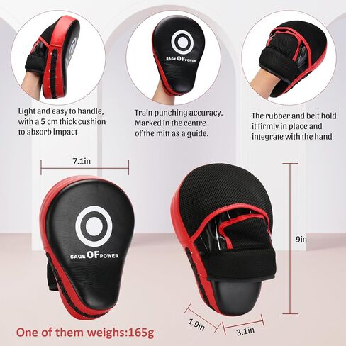 مجموعة قفازات الملاكمة للشباب من PiscatorZone، مجموعة قفازات الملاكمة وقفازات الملاكمة للأطفال، قفازات الملاكمة الرياضية، وسادات الملاكمة، مجموعة معدات الملاكمة للأطفال لفنون القتال المختلطة، الكاراتيه، التايكوندو، الملاكمة التايلاندية in Kuwait